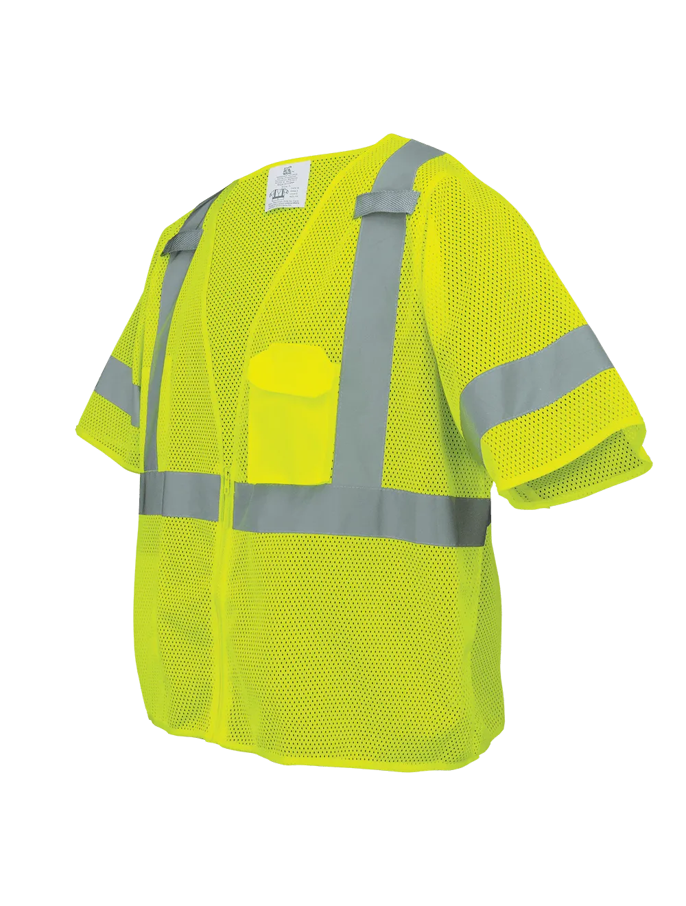 FrogWear® HV Mesh Polyester Short-Sleeved Vest - GLO-011