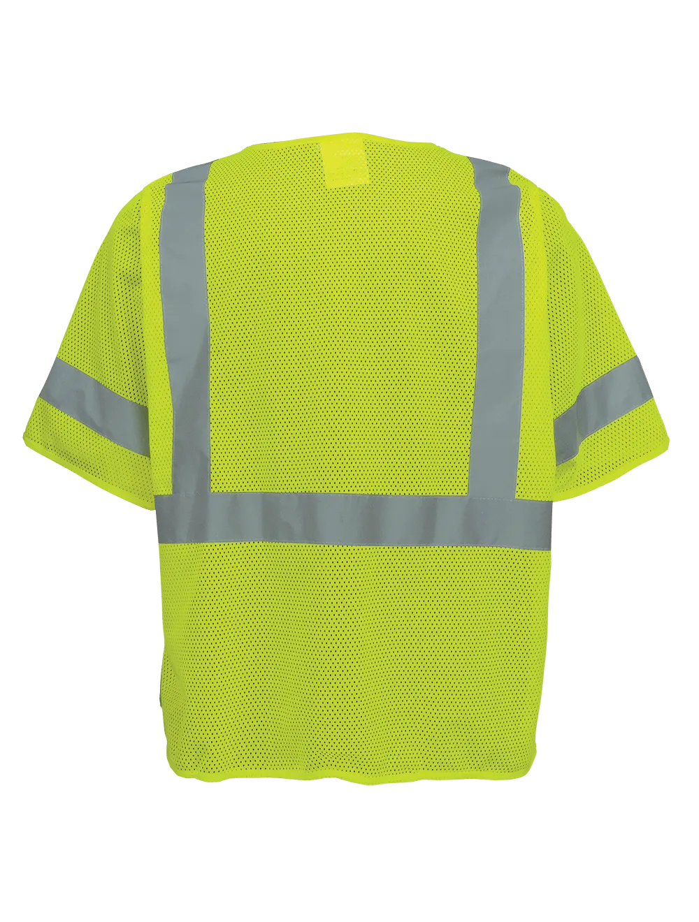 FrogWear® HV Mesh Polyester Short-Sleeved Vest - GLO-011