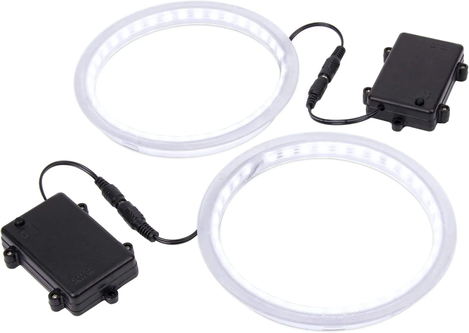 GoSports Cornhole Light Up LED Ring Kit 2pc Set - Red, White or Blue - Compatible with All Cornhole Games