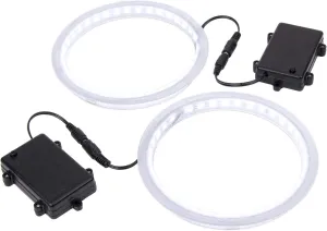 GoSports Cornhole Light Up LED Ring Kit 2pc Set - Red, White or Blue - Compatible with All Cornhole Games
