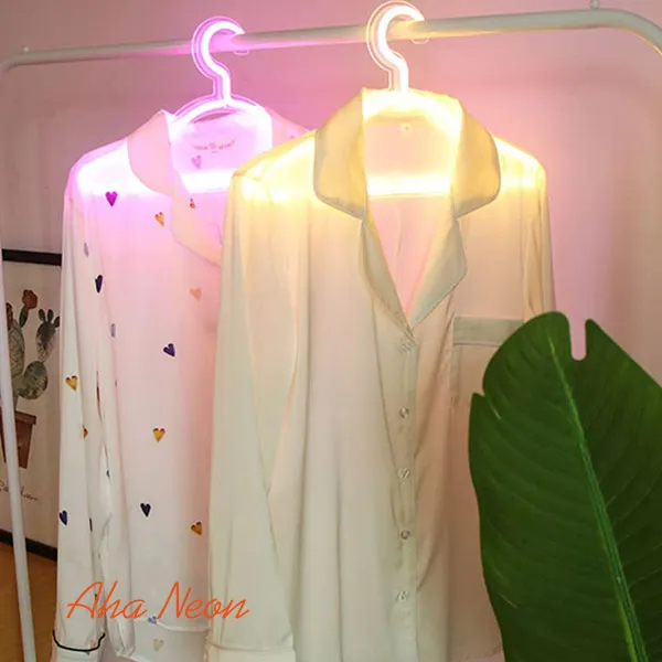 Hanger Neon Bedroom Sign
