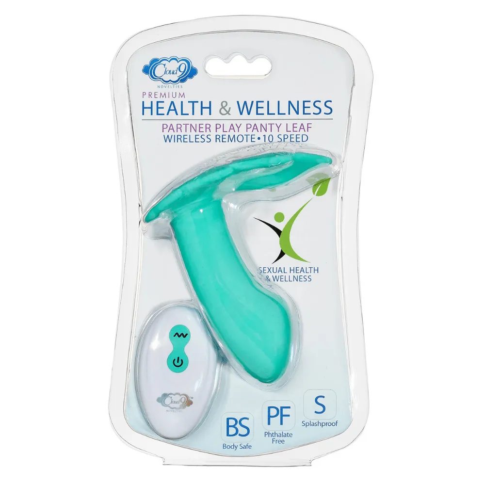 Health and Wellness - Partner Play Panty Leaf Hands-Free Vibrator