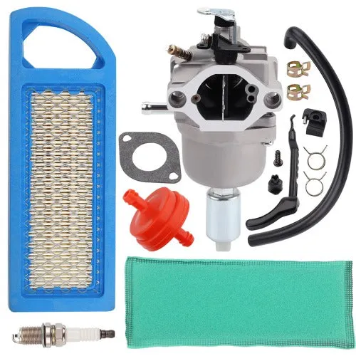 Hipa 594593 Carburetor Kit for John Deere LA125 LA115 LA105 L105 D110 D105 115 108 105 102 Engine Lawn Tractor # 794572 MIA12509 MIA11474