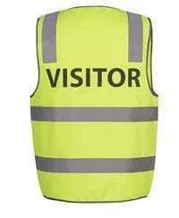 JB's Hi-Vi Safety Vest Visitor 6DNS7