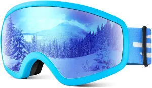 Kids Ski Goggle, Snow Ski Goggles for Kids Youth Teens Boys and Girls from 5-14