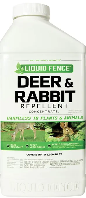 Liquid Fence Animal Repellent 40OZ Con
