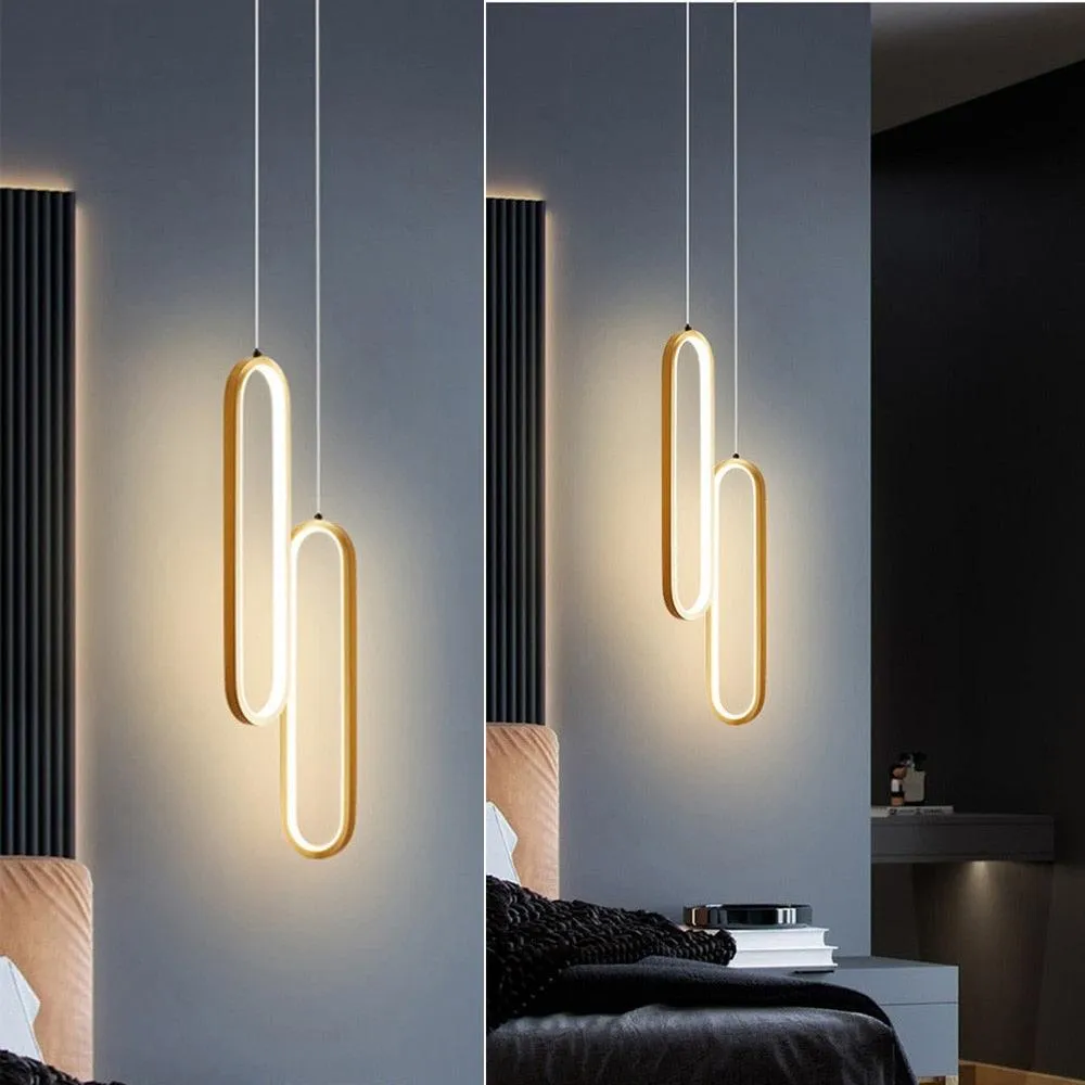 Luxury Ring shape pendant light