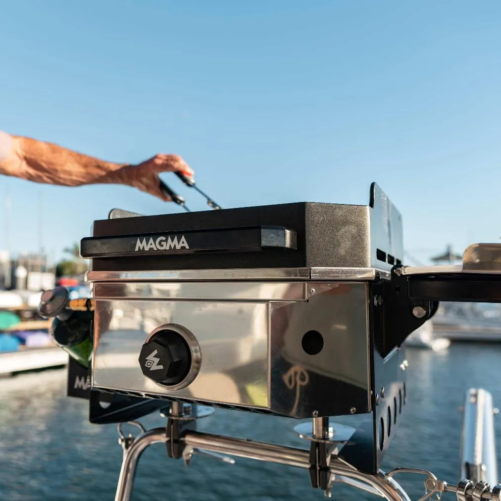 Marine Crossover Single Burner, Grill, Griddle, and Pizza Oven Top Bundle