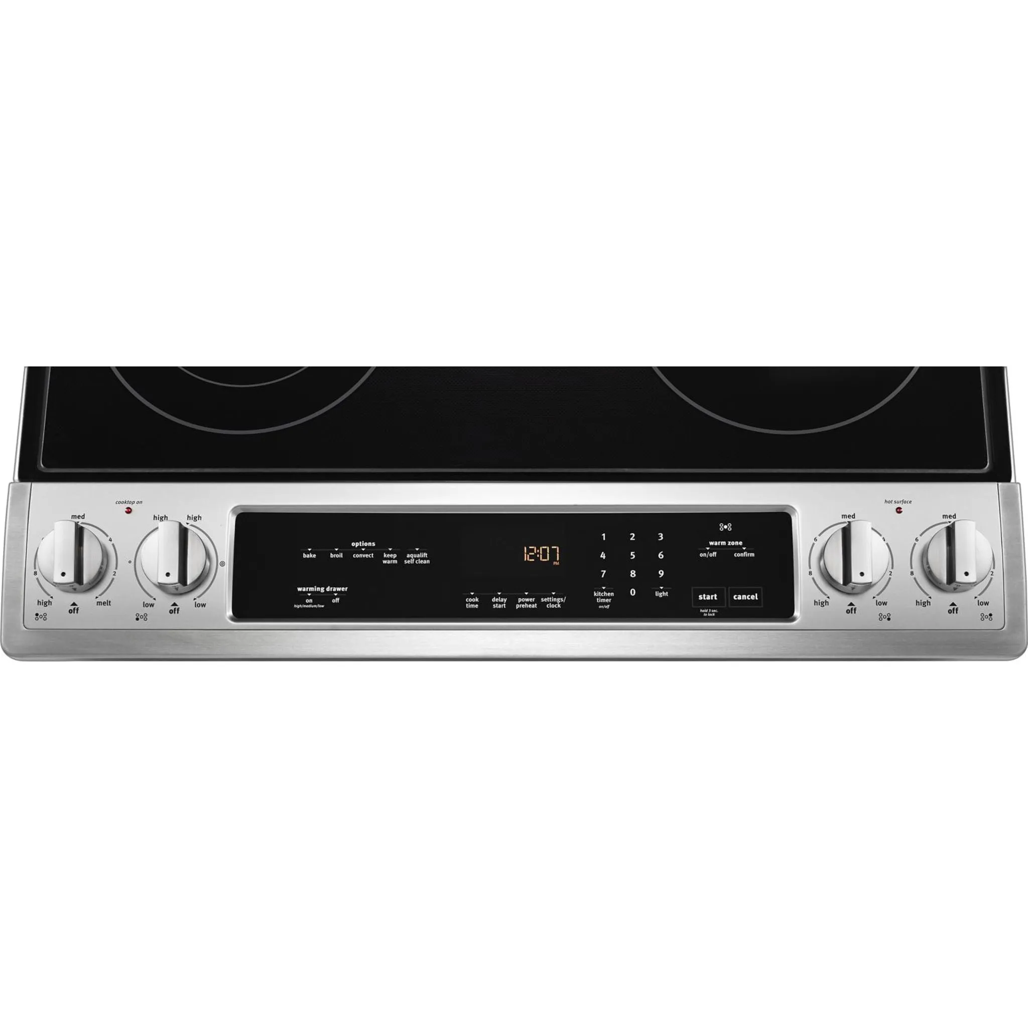 Maytag 30" WIDE ELECTRIC RANGE WITH TRUE CONVECTION AND POWER PREHEAT - 6.4 cu. ft. (YMES8800FZ)