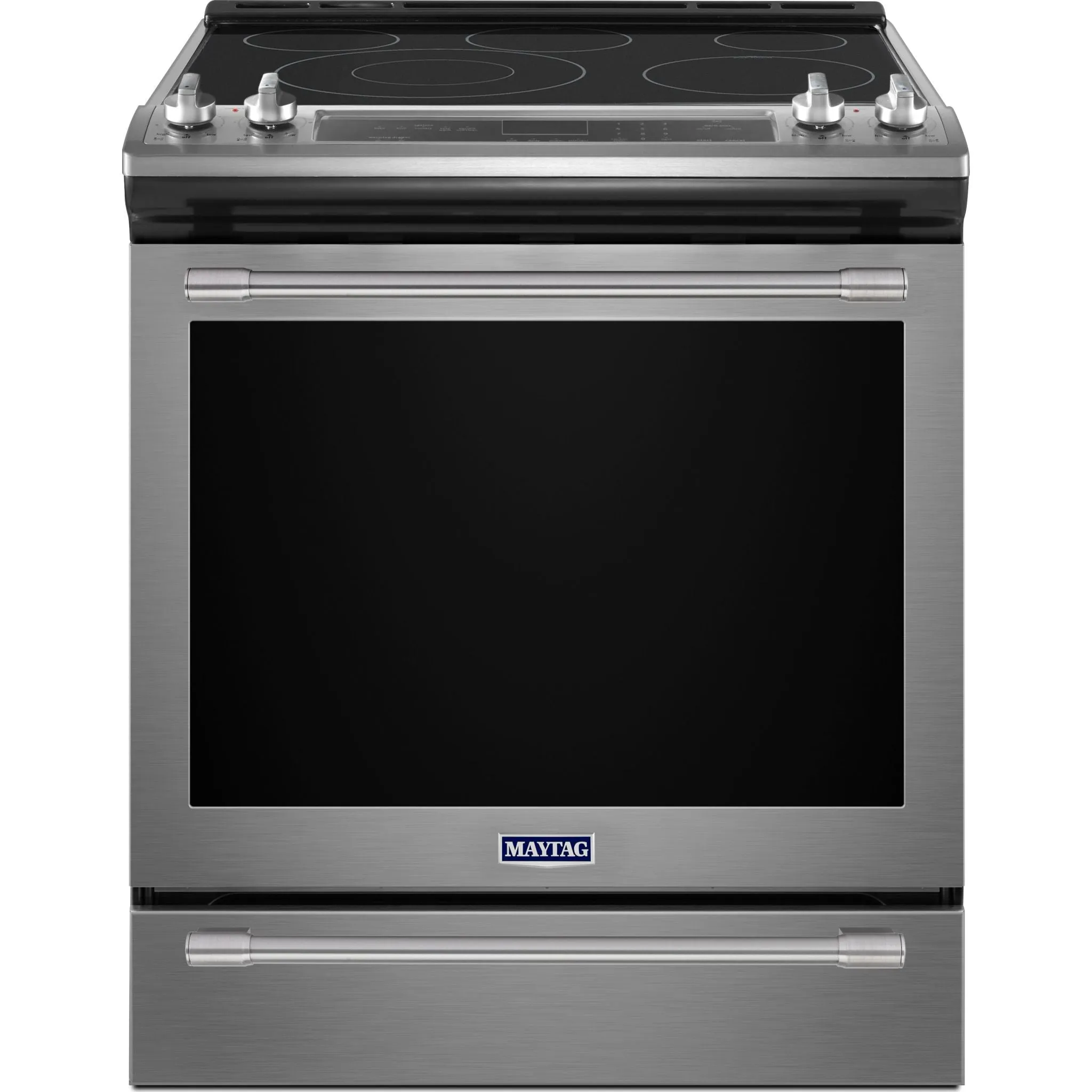 Maytag 30" WIDE ELECTRIC RANGE WITH TRUE CONVECTION AND POWER PREHEAT - 6.4 cu. ft. (YMES8800FZ)