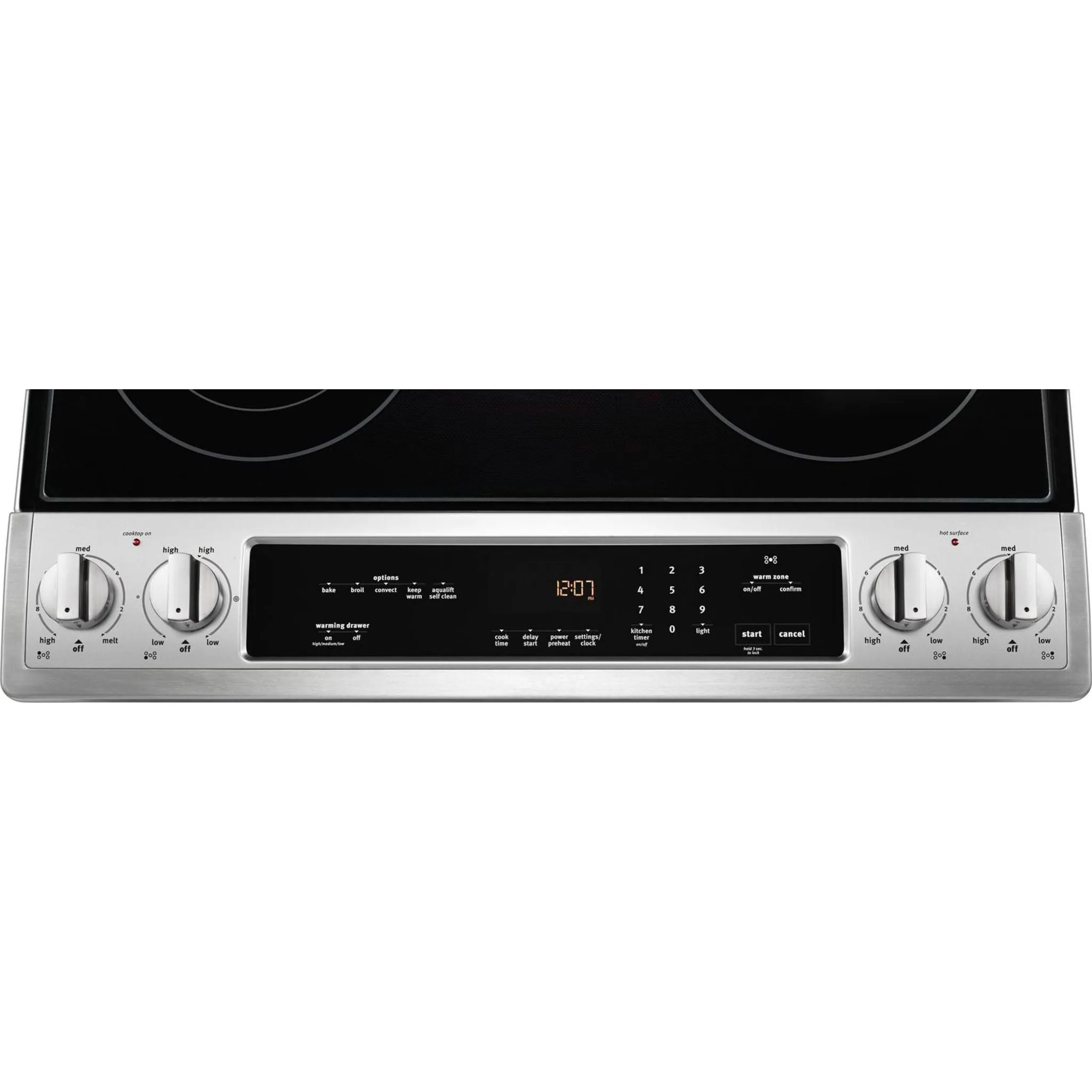 Maytag 30" WIDE ELECTRIC RANGE WITH TRUE CONVECTION AND POWER PREHEAT - 6.4 cu. ft. (YMES8800FZ)