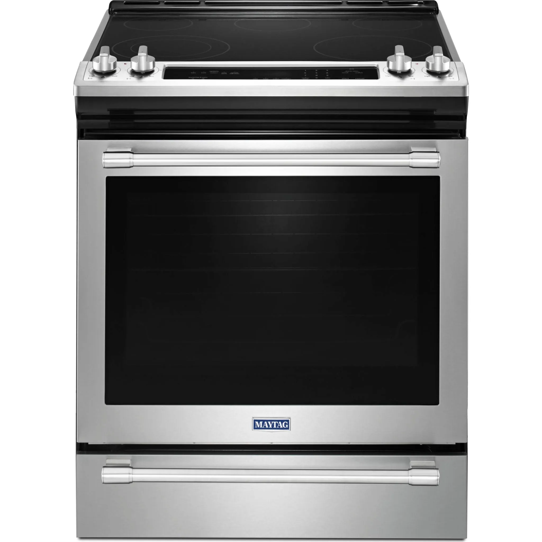 Maytag 30" WIDE ELECTRIC RANGE WITH TRUE CONVECTION AND POWER PREHEAT - 6.4 cu. ft. (YMES8800FZ)