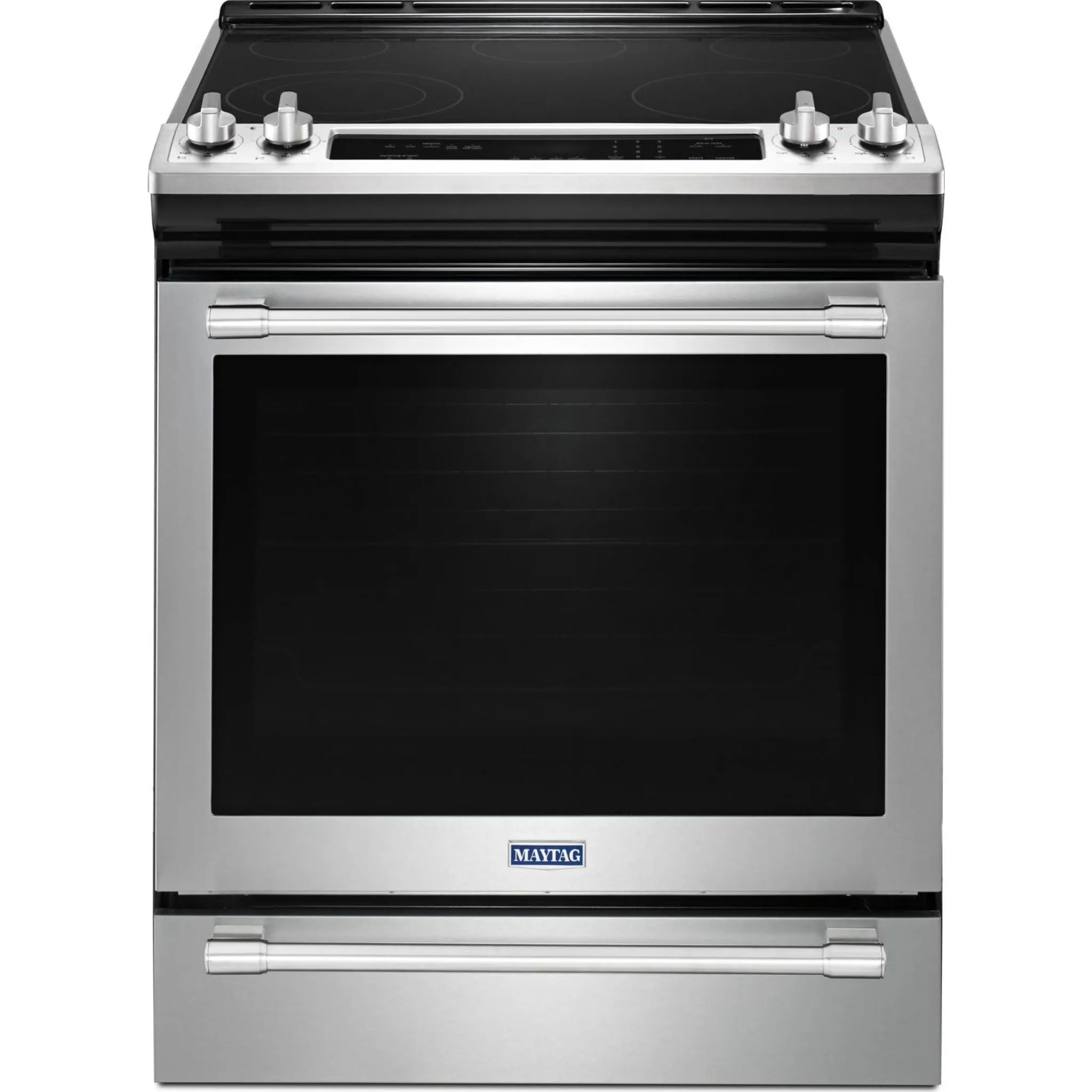 Maytag 30" WIDE ELECTRIC RANGE WITH TRUE CONVECTION AND POWER PREHEAT - 6.4 cu. ft. (YMES8800FZ)