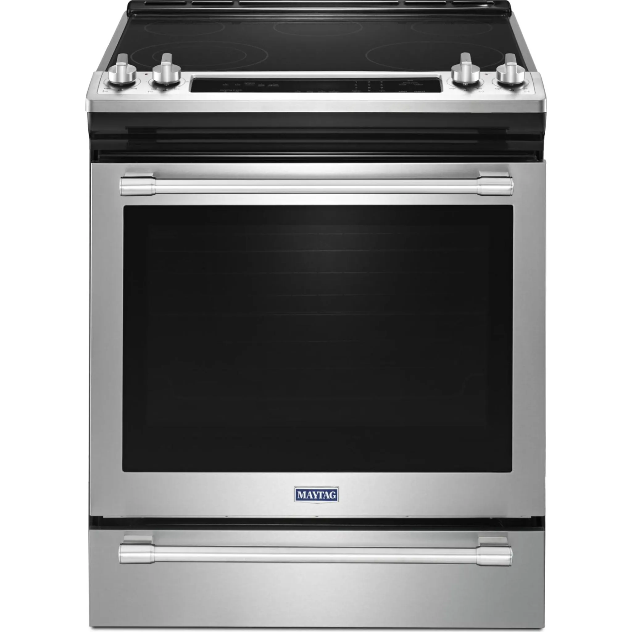 Maytag 30" WIDE ELECTRIC RANGE WITH TRUE CONVECTION AND POWER PREHEAT - 6.4 cu. ft. (YMES8800FZ)