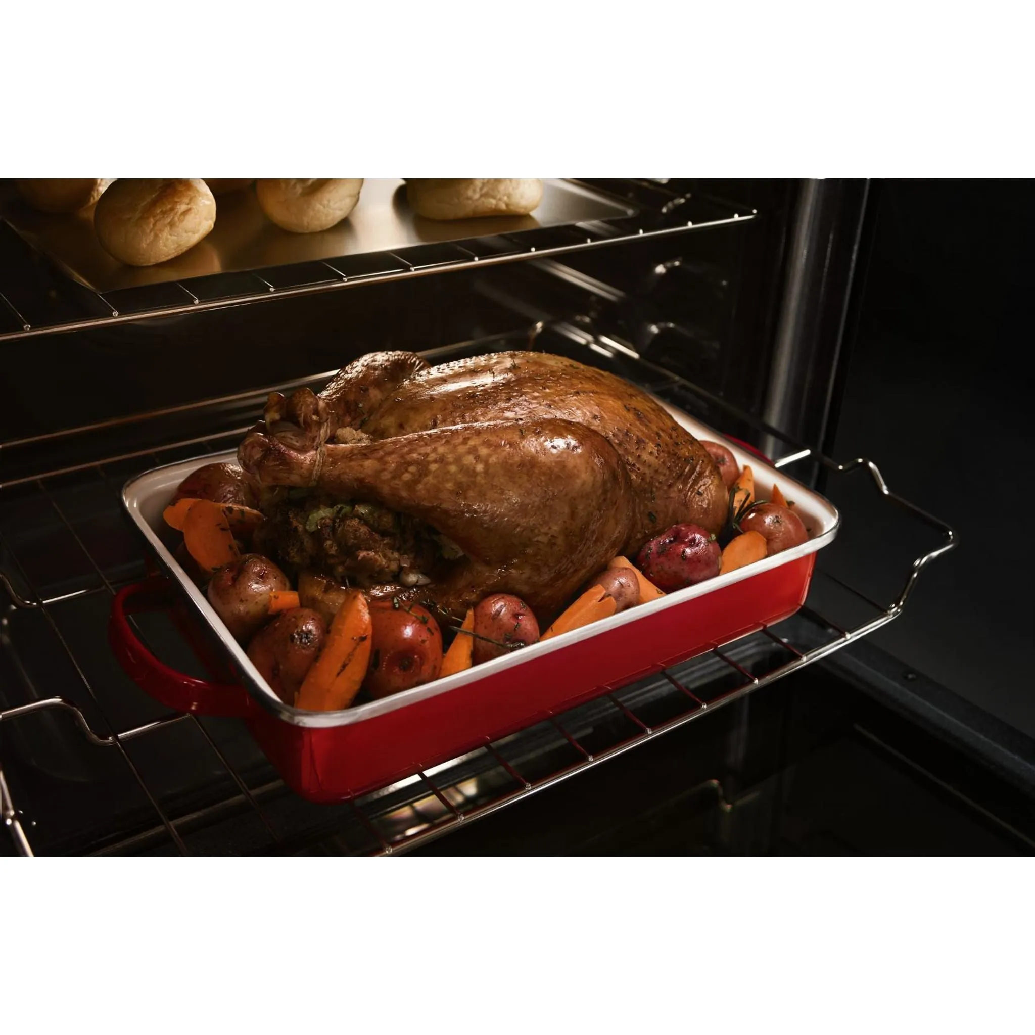 Maytag 30" WIDE ELECTRIC RANGE WITH TRUE CONVECTION AND POWER PREHEAT - 6.4 cu. ft. (YMES8800FZ)