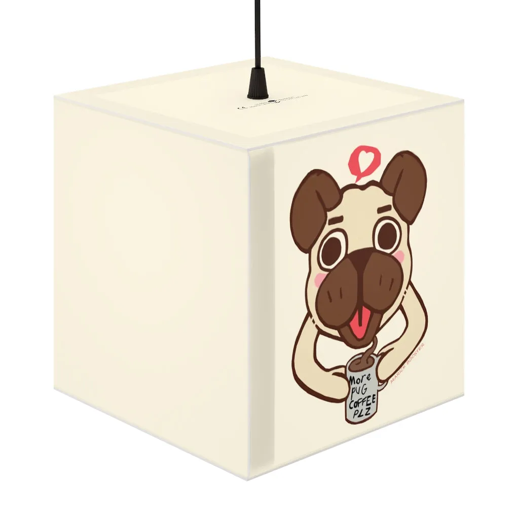 More Pug Coffee Please Personalized Lamp