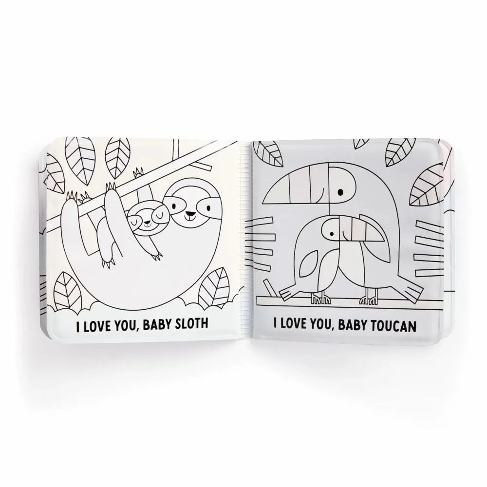 Mudpuppy Colour Magic Bath Book - I Love You, Baby