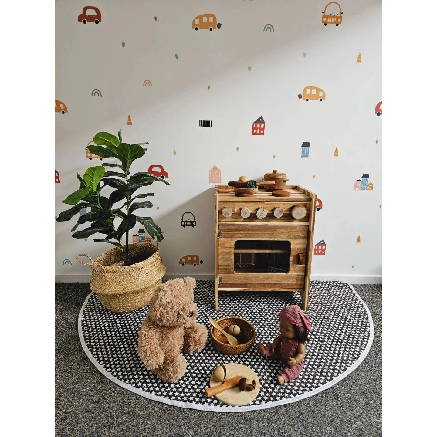Natural Wooden Stove