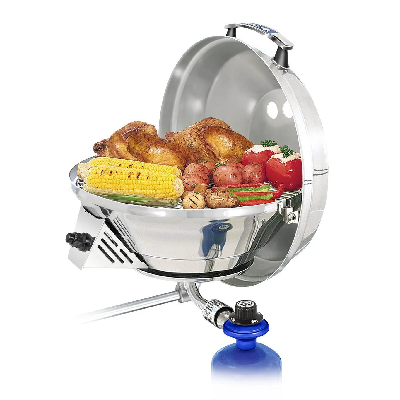 Original Size Marine Kettle3® Combo Stove & Gas Grill