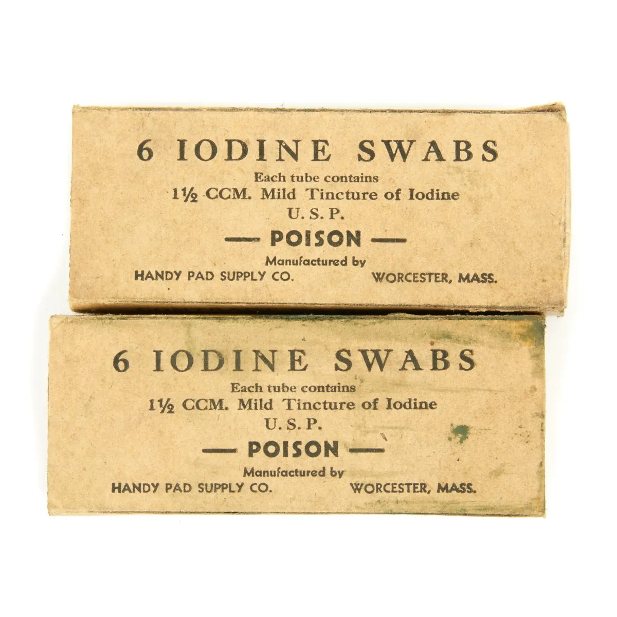 Original U.S. WWII Jeep First Aid Kit for Gas Casualties