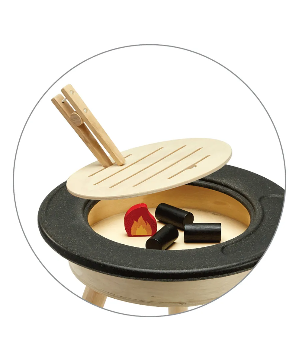PlanToys Wooden BBQ Playset
