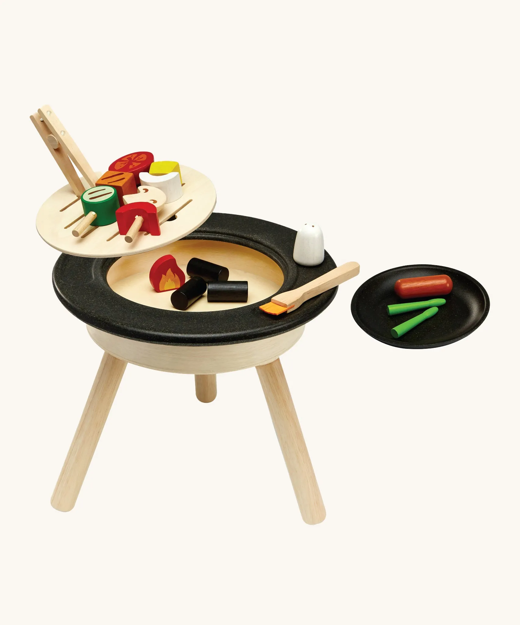 PlanToys Wooden BBQ Playset