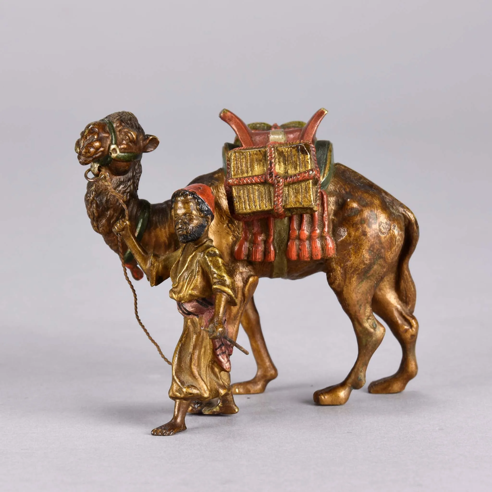 "Arab Tradesman" by Franz Bergman