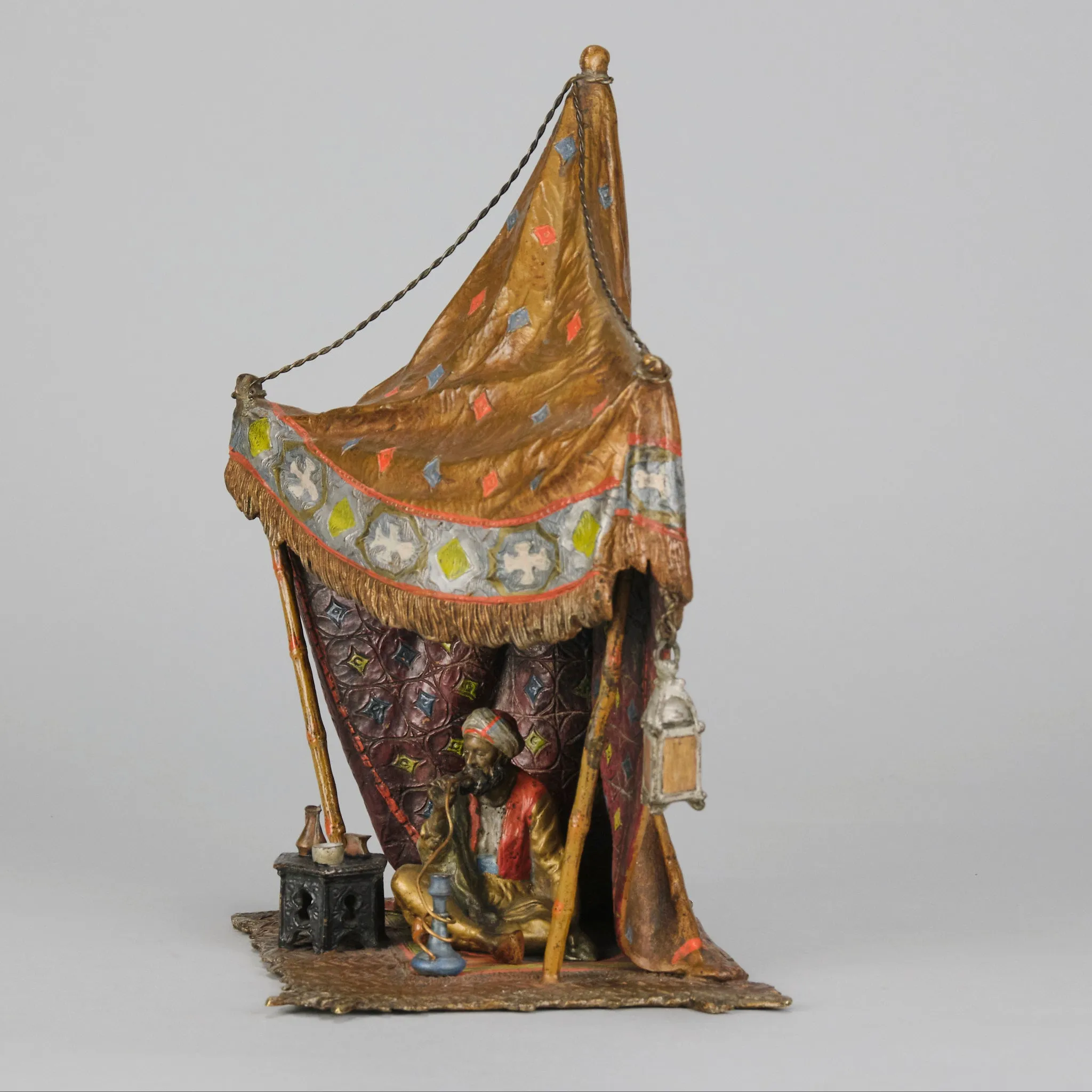 "Bedouin in a Tent" by Franz Bergman