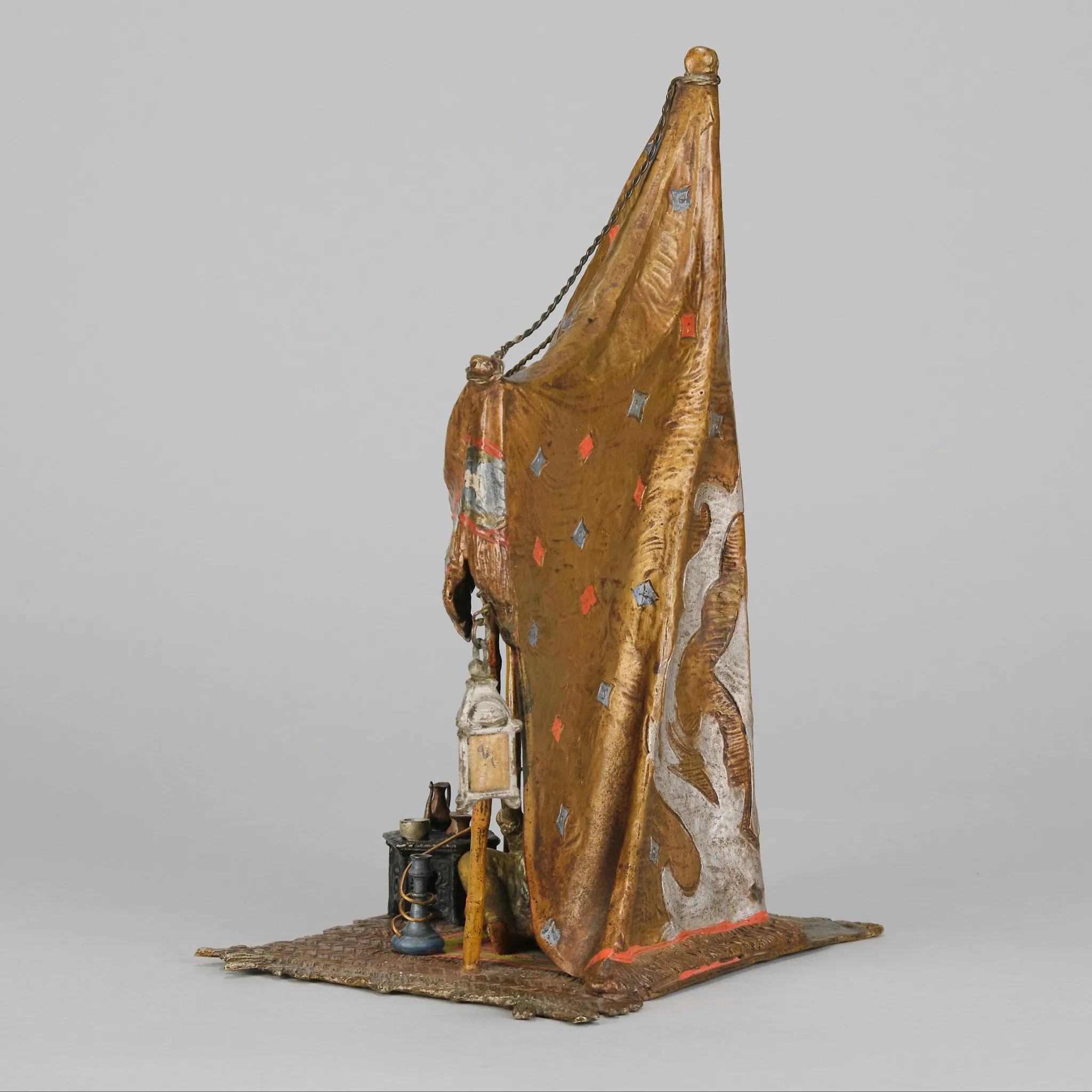 "Bedouin in a Tent" by Franz Bergman