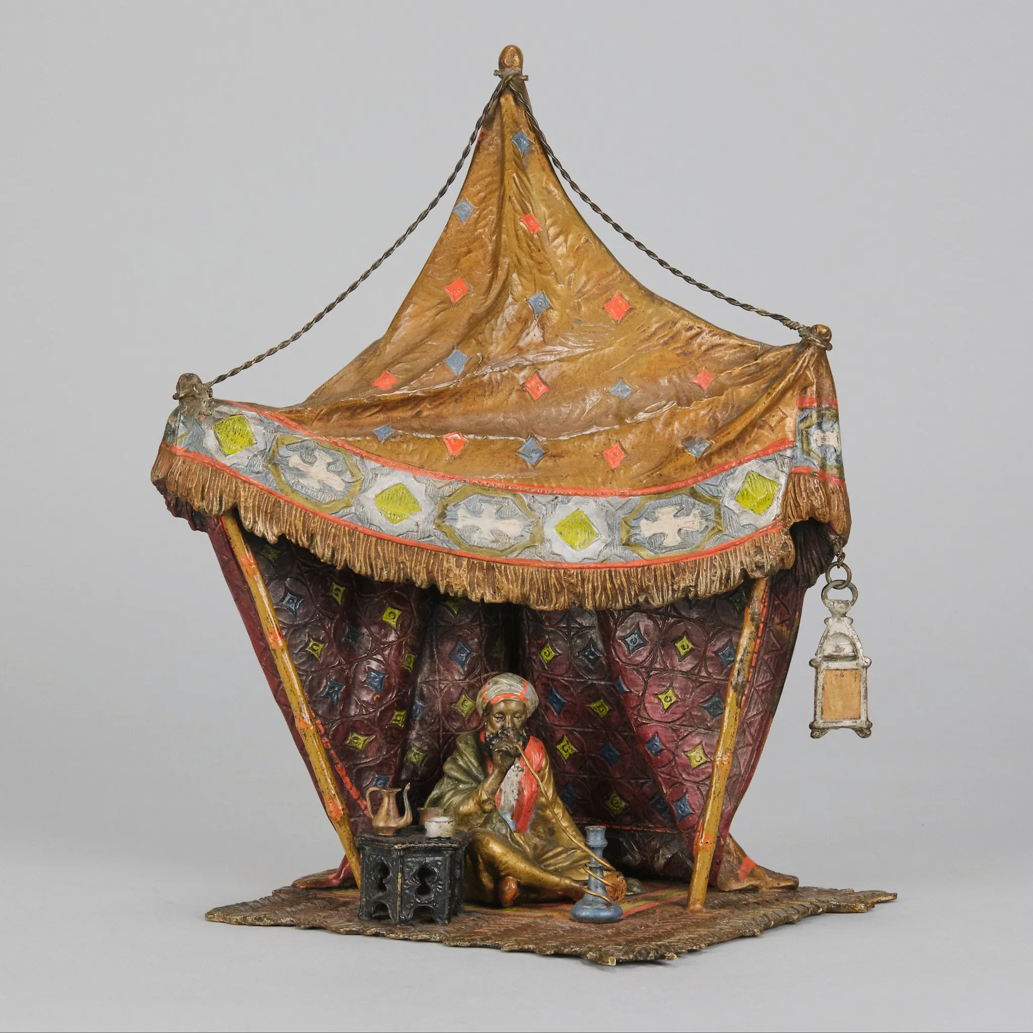 "Bedouin in a Tent" by Franz Bergman