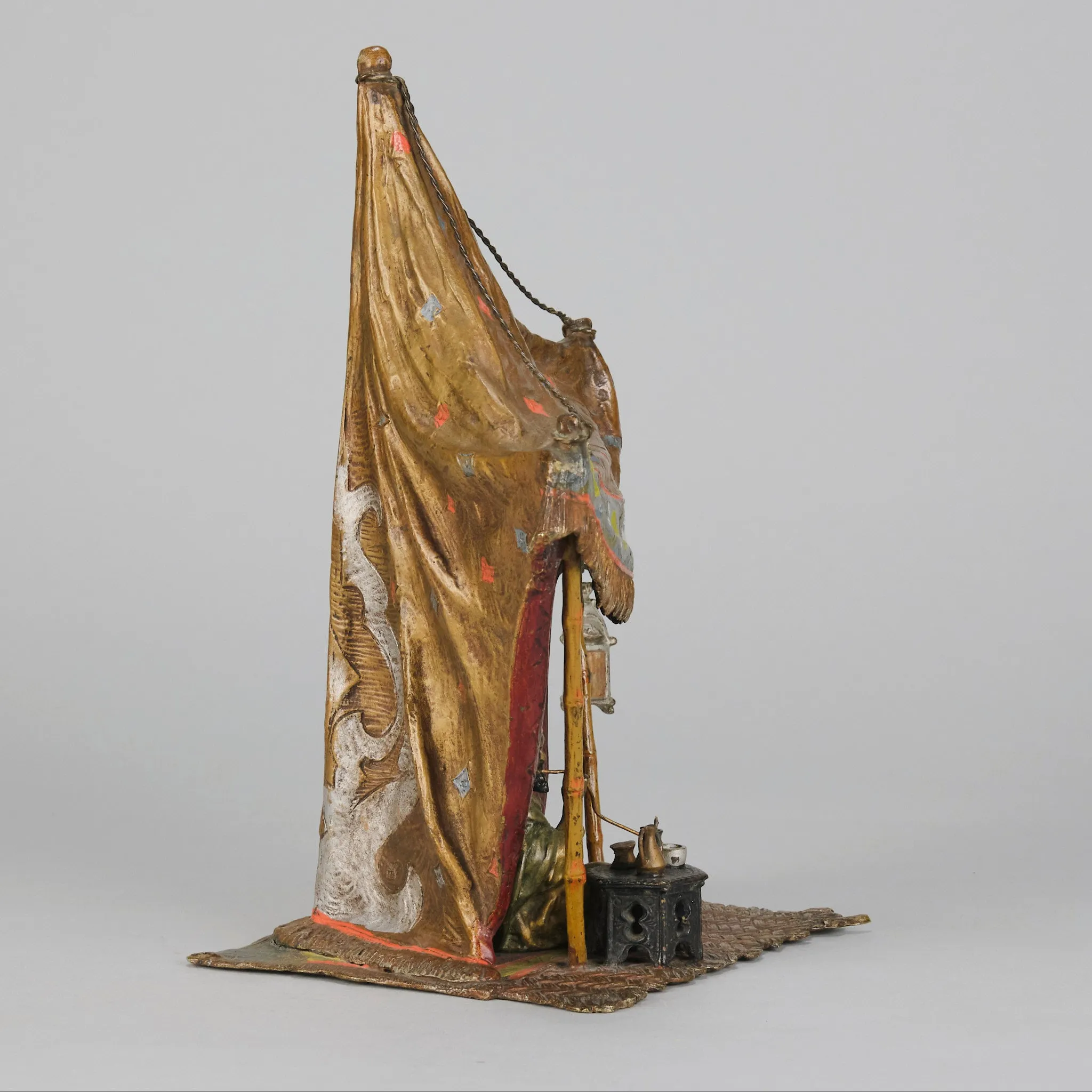 "Bedouin in a Tent" by Franz Bergman