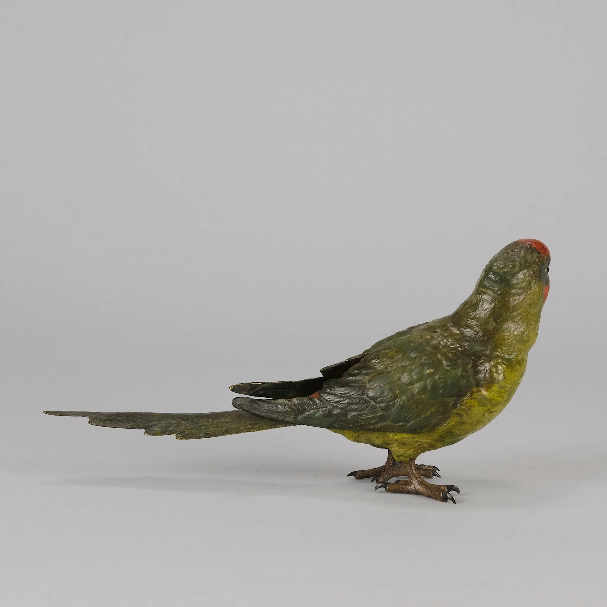 "Green Parrot" by Franz Bergman