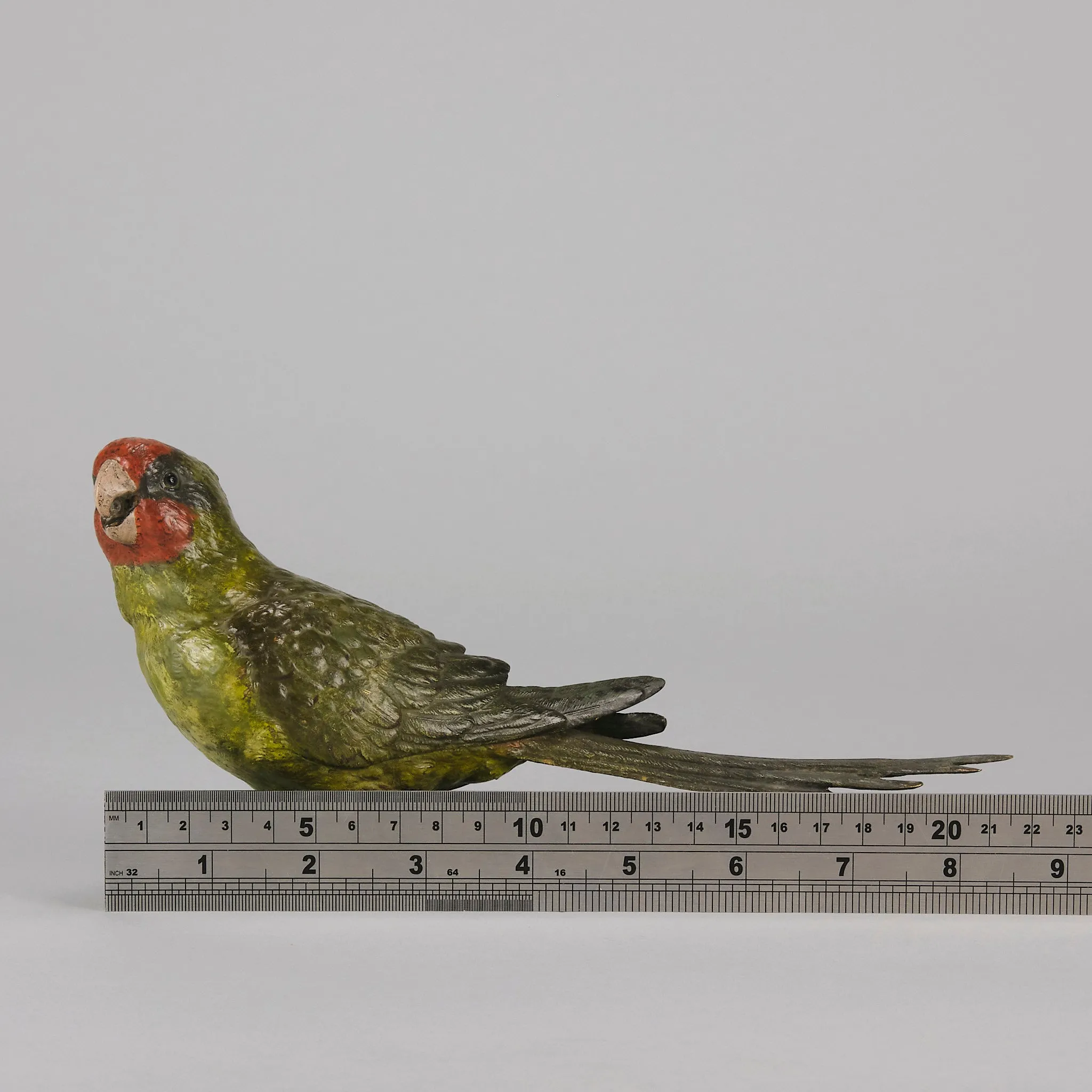"Green Parrot" by Franz Bergman