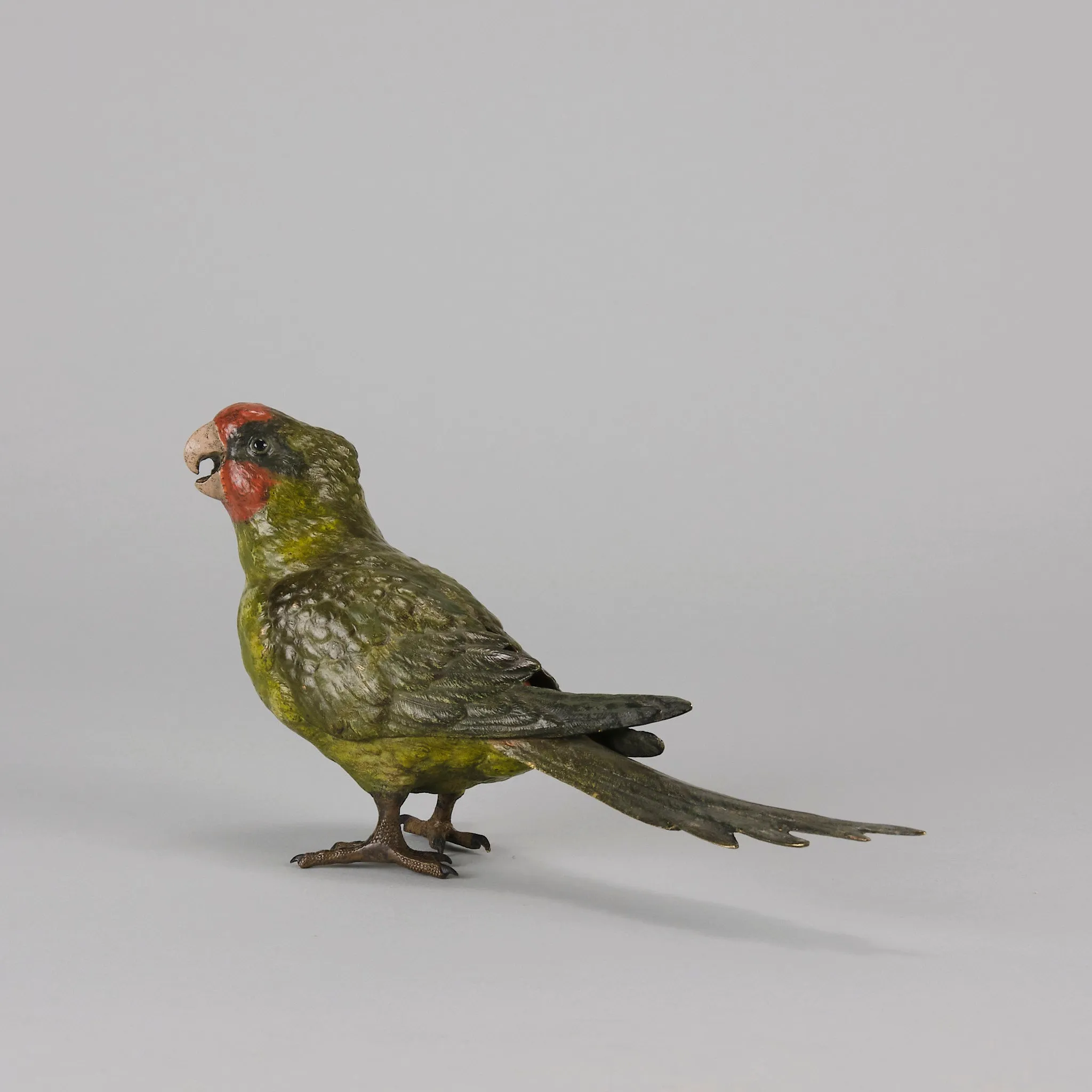 "Green Parrot" by Franz Bergman