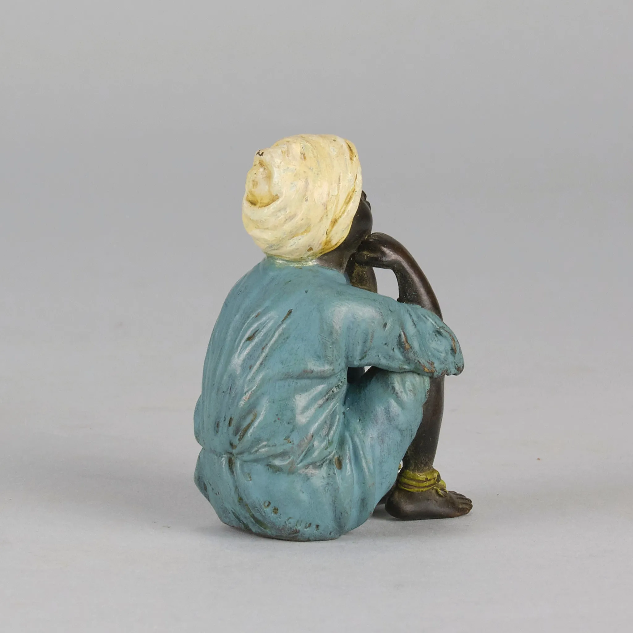 "Seated Arab Boy" by Franz Bergman