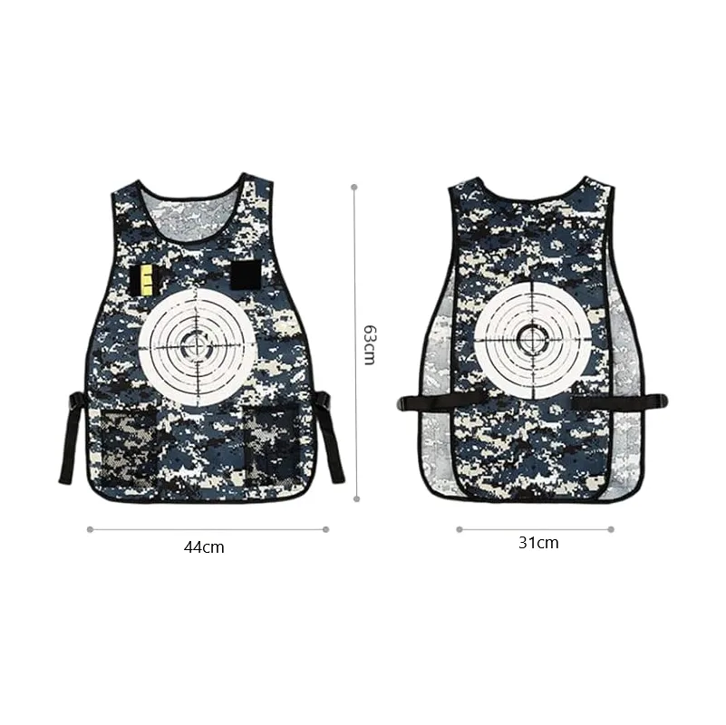 Reptronic Target Vest, Safety Goggle and Shooting Target Combo