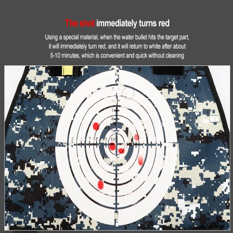 Reptronic Target Vest, Safety Goggle and Shooting Target Combo
