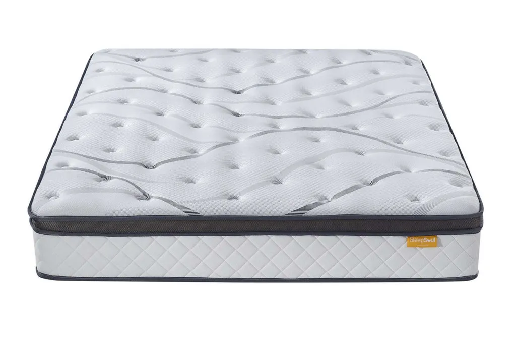 SleepSoul Heaven 1000 Pocket Sprung Cool Gel Mattress Hybrid Mattress