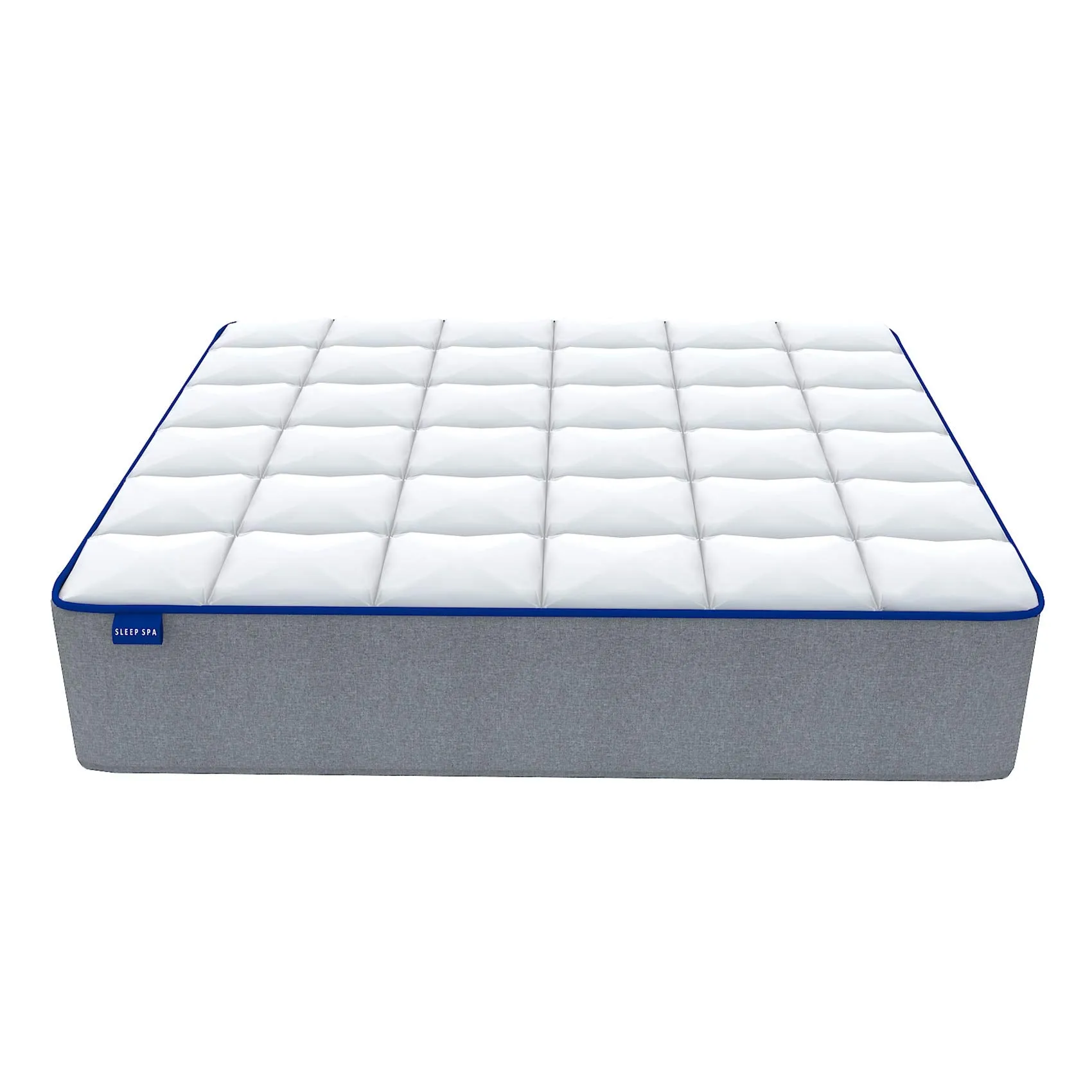 SLEEPSPA by COIRFIT MEMO-X 5' Inch Single Size Memory Foam Mattress | Provides Comfort, Back and Spinal Support | Pressure Relieving, Firm, Breathable, Quilted Knitted Fabric (72x36x5, White)