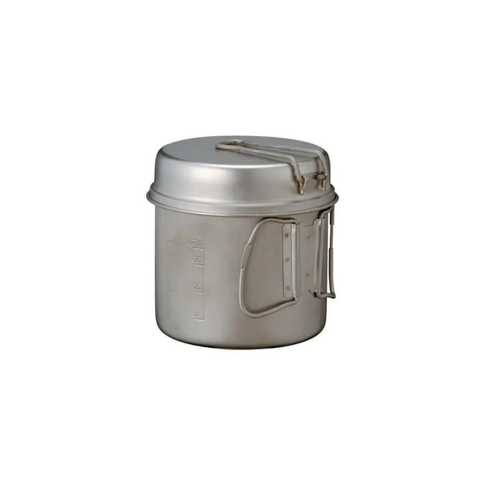 Snow Peak Light-weight Titanium 2 x Pot Set Hire