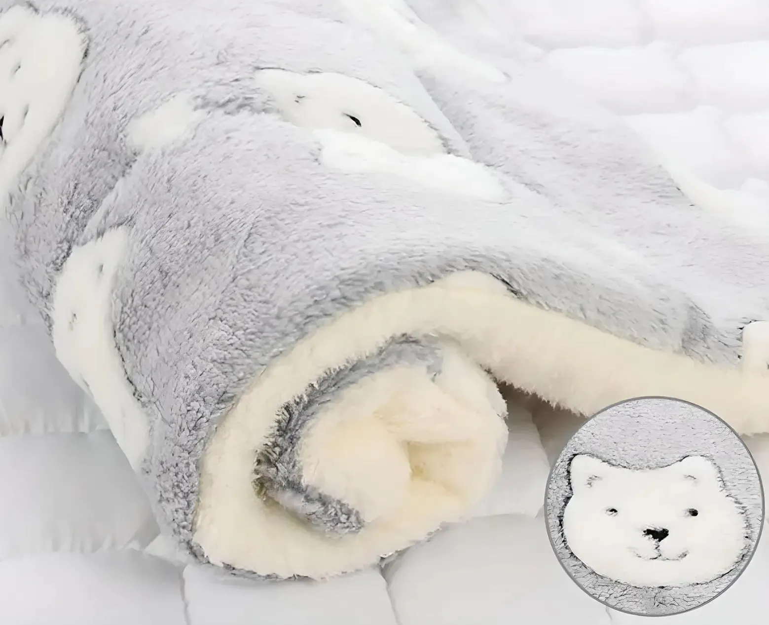 Soft Coral Sleeping Pet Dog Cat Blanket