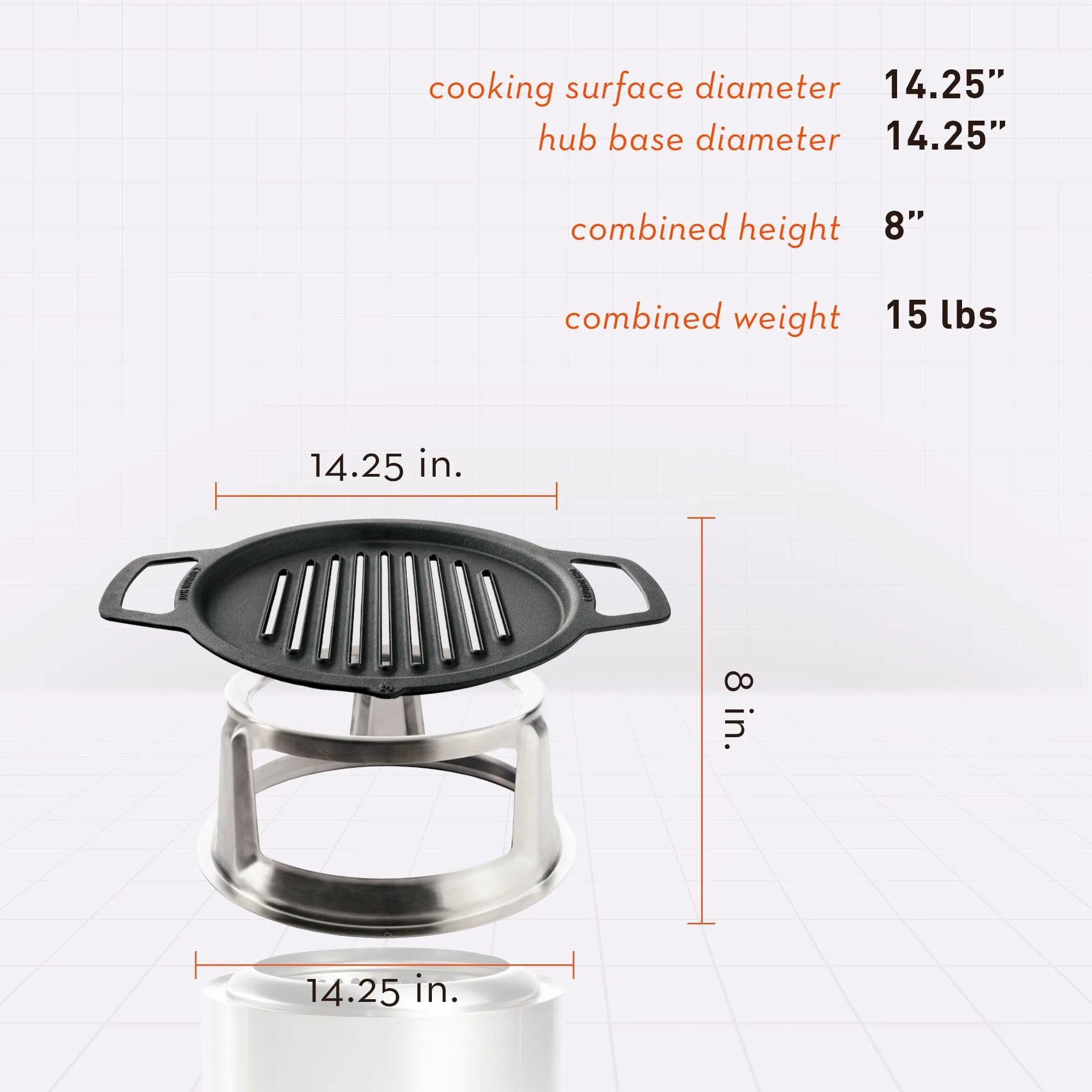 Solo Stove Ranger Cast Iron Grill Cooking Bundle