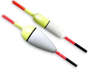 SOUTH BEND Wooden/High Visibility Paint BFSL12-2 Slip Floats 1/2"x5"/Pack of 2