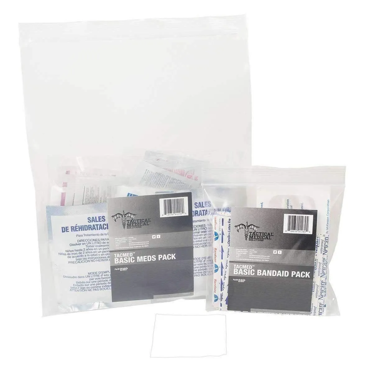 TacMed™ Basic Meds & Bandaid Pack