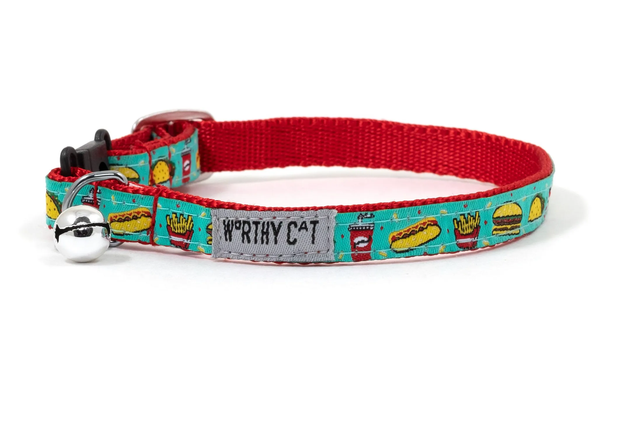 The Worthy Cat Collar Food Fest 10-12"