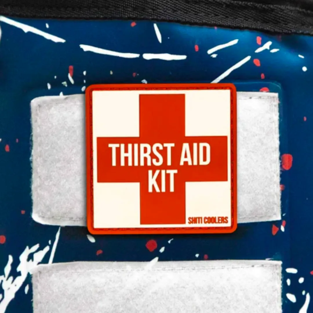 Thirst Aid Kit Velcro Patch