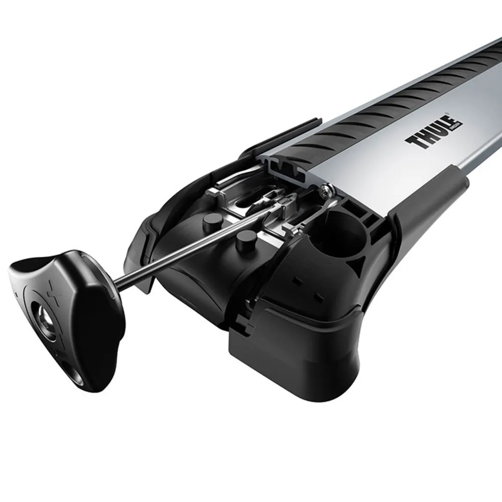 Thule AeroBlade Edge Cross Bars For Toyota 4Runner 5th Gen With Roof Rails