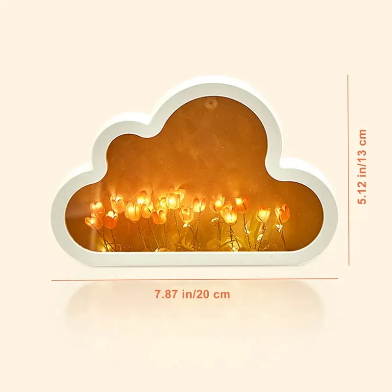 Tulip Mirror Lamp Cloud
