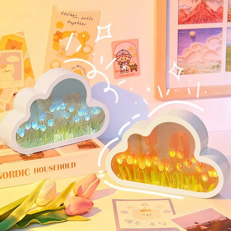 Tulip Mirror Lamp Cloud
