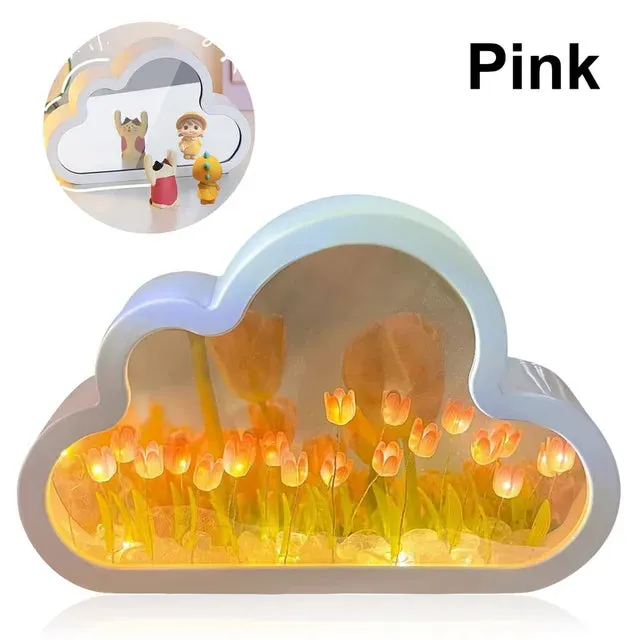 Tulip Mirror Lamp Cloud